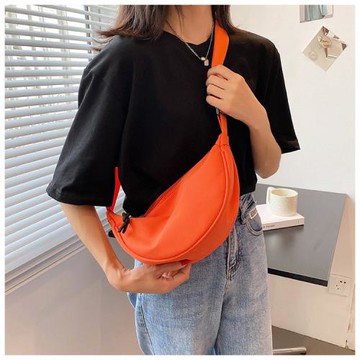 新款潮餃子包輕便小挎包百搭單肩包6137