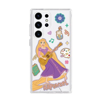 【正版授權】Disney公主-樂佩款防摔透明SAMSUNG手機殼