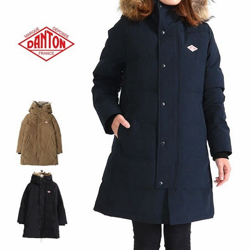 Danton ダントン ファー付き フード キルトダウンコート Jd 8744 Las キルティング ダウンジャケット レディース 通販 Lineポイント最大get Lineショッピング