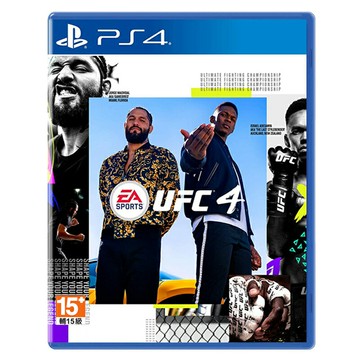 索尼PS4遊戲片  UFC4 終極格斗4 EA Sports Ufc4     繁體中文 全新/二手