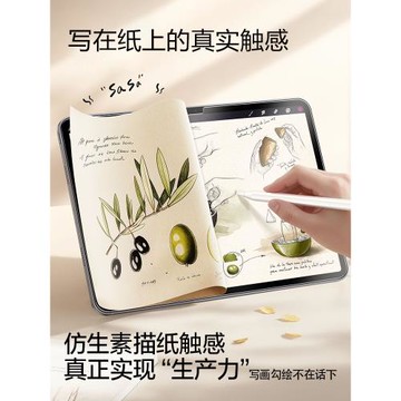適用iPad11手繪類紙膜2025新款Air7/6蘋果mini7平板pro第10代9十2024/2022保護8貼膜5屏幕13寸ar4覆蓋2021九3
