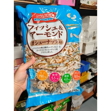 台灣現貨 日本好市多 杏仁腰果小魚乾 大包裝 杏仁小魚乾 堅果小魚乾 代購 日本Costco