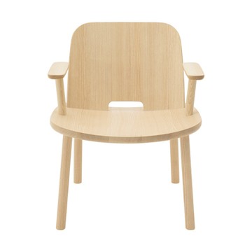 FUGU 扶手主人椅（梣木）