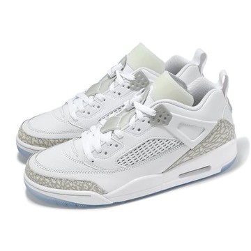 Nike 休閒鞋 Jordan Spizike Low 男鞋 白 米白 果凍底 喬丹 復古 FQ1759-103