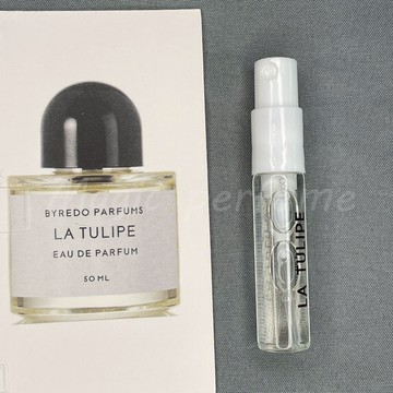 柏芮朵 鬱金香Byredo La Tulipe-2ml香水小樣試用裝 香氛噴霧 淡香 約會香水 旅行香水 試管香水
