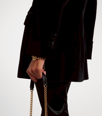 Dolce & Gabbana Cotton-blend velvet tuxedo jacket