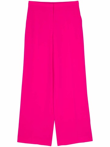 Stine Goya - Timo palazzo pants - women - Recycled Polyester/Elastane/Recycled Polyester - M - Pink