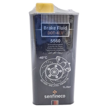 senfineco 5560 煞車油 1公升  DOT4 LV  1瓶