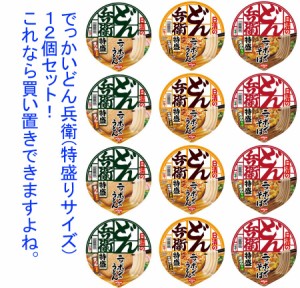 日清食品どん兵衛 日清どん兵衛  特盛シリーズ 3種類×4(12食)セット 関東圏送料無料