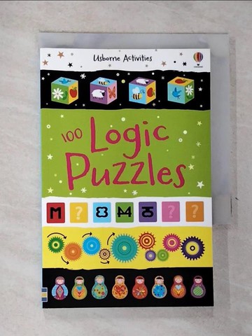 【書寶二手書T9／少年童書_GV2】100 Logic Puzzles_Usborne