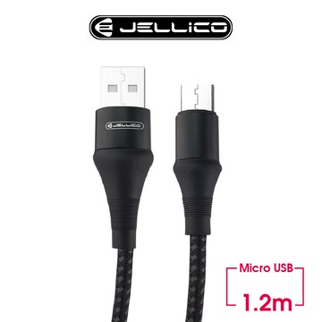 JELLICO 高抗系列Micro-B充電傳輸線 JEC-A7-BKM