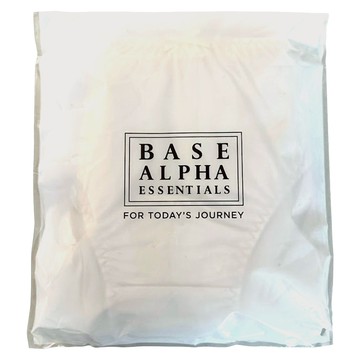 BASE ALPHA ESSENTIALS 女款無痕內褲5件組  M  黑色 + 米色