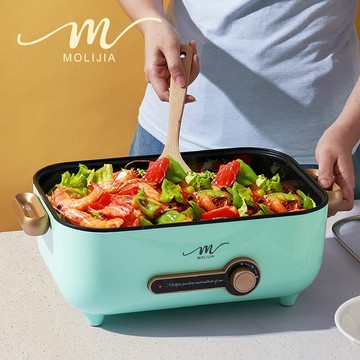 限量福利品-M24 多功能料理方鍋5.3L【MOLIJIA 魔力家】(BY011024)