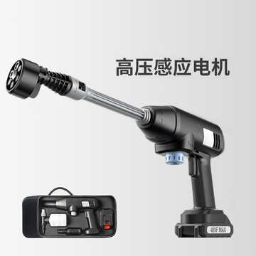 洗車機 洗車槍 徠本洗車機家用無線鋰電池高壓水槍便攜式洗車機水泵無線洗車「限時特賣」