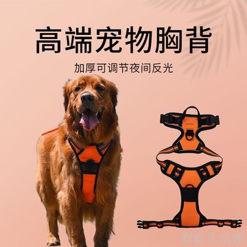 狗狗牽引繩工字型胸背狗狗法斗惡霸犬邊牧斗牛犬防脫遛狗牽引繩