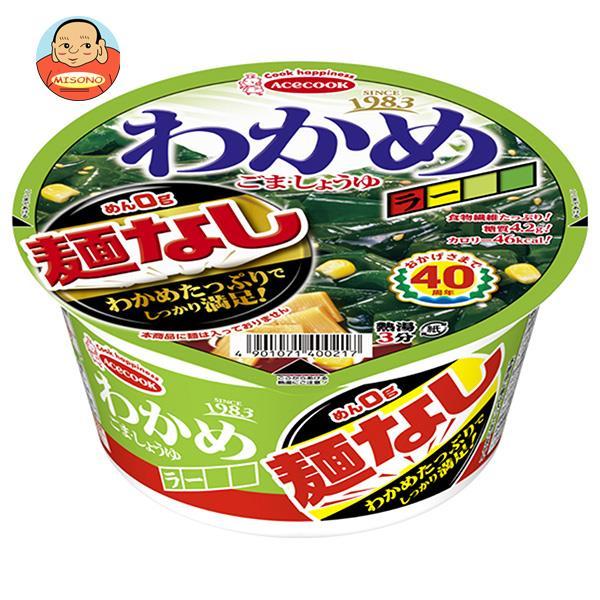 エースコック わかめラー 麺なし ごま・しょうゆ 20g×12個入