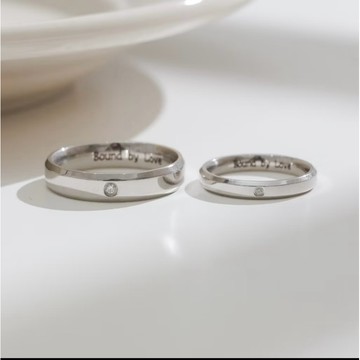 戒指#6 #7各一 內外刻字