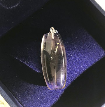 巴西隱世金幽靈一串金髪晶 煙晶 茶晶 水晶吊咀 原石 水晶 擺設