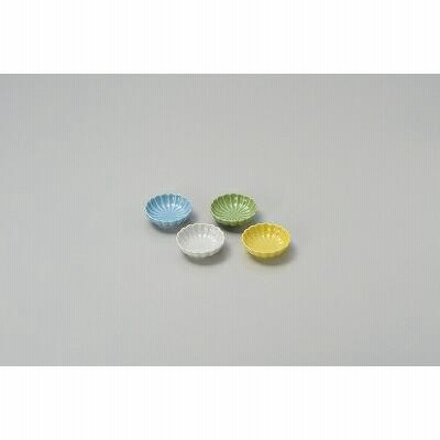ときわ 第27集 青白菊型豆皿 チ087-257