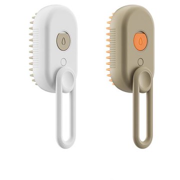 拓生活 智能寵物梳毛刷 貓咪噴霧按摩除毛梳(寵物梳子 自動噴水 貓毛不落地)