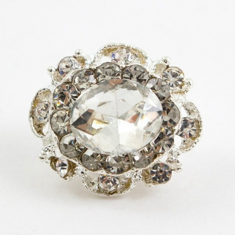 Yogox ビジューボタン クリスタルオーバル 約19mm 1個入り ビーズ パーツ アクセサリー 余合ナオミ ビジュー ファッション 通販 Lineポイント最大0 5 Get Lineショッピング