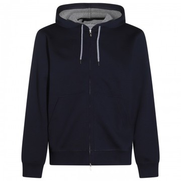 Brunello Cucinelli - Blue Cotton Sweatshirt Xxl