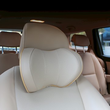 VRONCO 車用記憶棉頸枕  淺褐色  2個