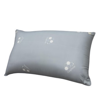 INDIAN 印地安 石墨烯高彈透氣枕  74 x 46cm  1個  灰色