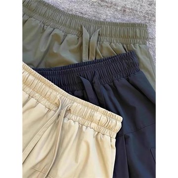 胖MM大碼女裝薄款時尚寬松闊腿短褲2026新款顯瘦百搭高腰休閑裙褲