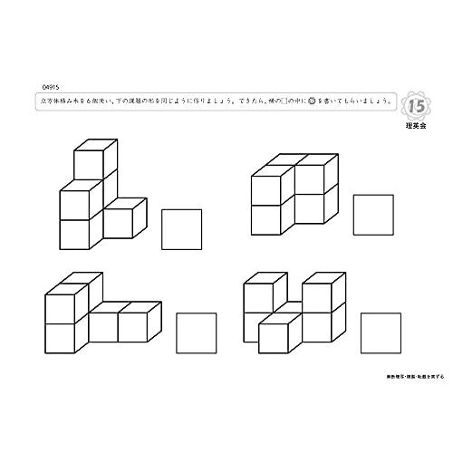 049 ばっちりくんドリル 立体図形(基礎編) (理英会の家庭学習支援シリーズ)