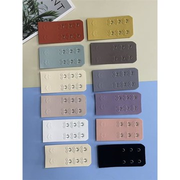 無痕3.8三排兩扣內衣加長扣文胸后背延長扣搭扣加大胸圍大兩排扣