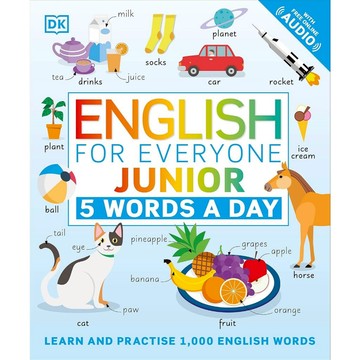 (現貨) Junior 5 Words a Day 每天學習5個單字