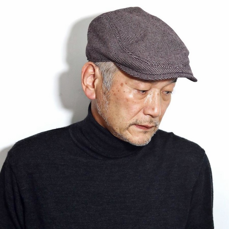 ハンチング 男性用 帽子 ハンチング帽 シンプルライフ メンズ