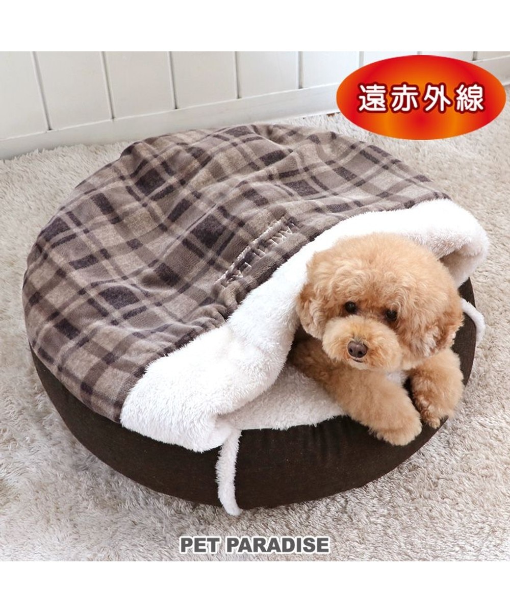 PET PARADISE>ペットグッズ ペットパラダイス 丸型寝袋 遠赤外線