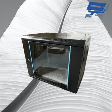 昌運監視器 9u機櫃 網路機櫃 伺服器機櫃 電腦機櫃 含一個層板 可鎖 可壁掛 黑色