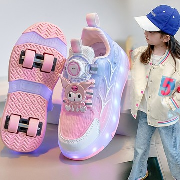 台灣發貨🔸暴走鞋✅亮燈暴走鞋 女童暴走鞋 兒童暴走鞋 溜冰鞋 中大童暴走鞋