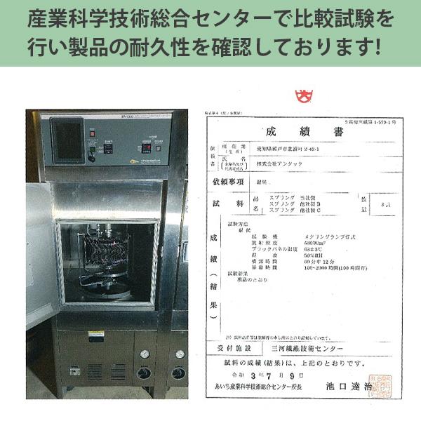 ビニールハウス用スプリング フィルム止めスプリング  線径Φ2.3mm 1箱300本入り