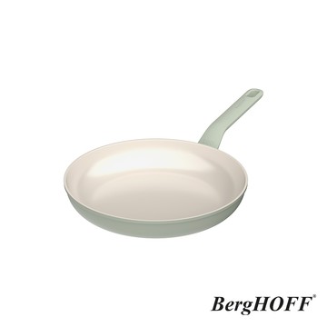 【BergHOFF貝高福】Balance陶瓷塗層不沾鍋系列_單柄平底鍋_28cm_鼠尾草綠