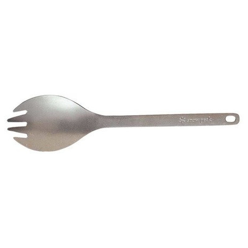 スノーピーク（snow peak） チタン先割れスプーン Titanium Spork SCT-004 スプーン フォーク BBQ  （メンズ、レディース） 通販 LINEポイント最大0.5%GET | LINEショッピング