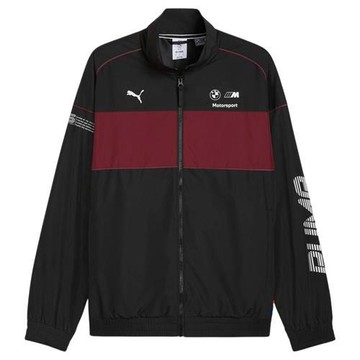 Puma 立領外套 男裝 抗撕裂 BMW系列 歐規 黑【運動世界】63258401