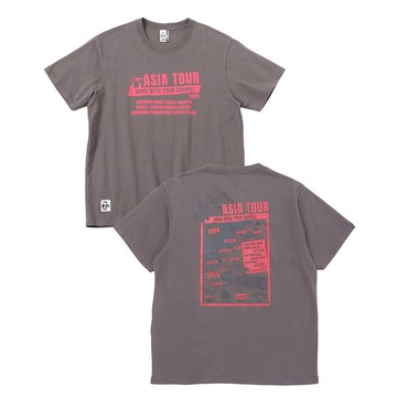 CHUMS 男 CHUMS Asia Tour T-Shirt短袖上衣 炭黑