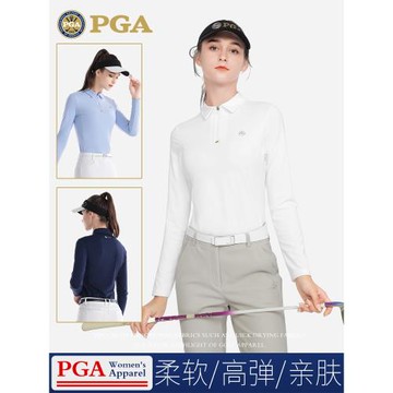 2026美國PGA高爾夫女裝春季女士長袖網球polo上衣褲子T恤衣服套裝