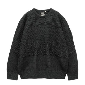 Crew Neck Sweater BLACK