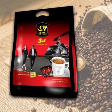 越南 G7~三合一即溶咖啡50入(袋裝)