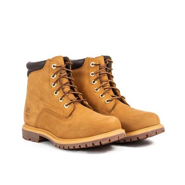 Timberland 女款小麥色Waterville磨砂革經典6吋靴8168R231