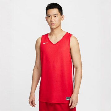 NIKE MENS STOCK PRACT JSY 2 男雙面運動背心 紅-IB8827657