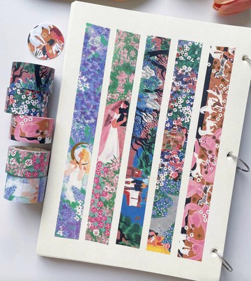 綺境之森 和紙膠帶 燙金 5米x5卷