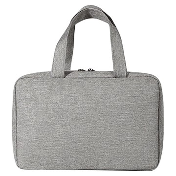 YIYUEJIA 翊悅家 四折防水大容量洗漱乾濕分離收納包 13552A  大(31 x 27 x 8cm)  灰色