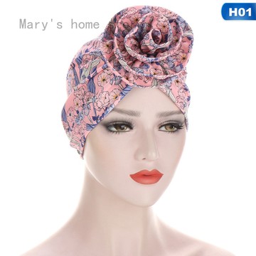 印度花頭巾帽子女士頭巾脫髮套癌症化療帽蓋頭 舊 蝦皮 購物 Line購物