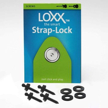 小叮噹的店 德製 LOXX 專用螺絲組 黑色 22mm /16mm S-BC-4-16mm